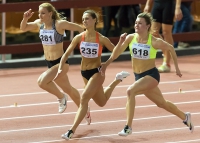 Russian Indoor Championships 2017. 60 Metres. Final. Yuliya Katsura, Viktoriya Vruchinskaya, Kristina Khorosheva