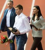 Russian Indoor Championships 2017. Aleksandr Shustov and Natalya Antyukh