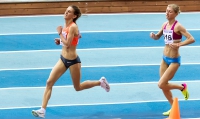 Russian Indoor Championships 2017. 3000 Metres. Yelena Korobkina ( 73), Natalya Aristarkhova ( 516)