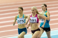 Russian Indoor Championships 2017. 3000 Metres. Natalya Aristarkhova ( 516), Anna Ilina ( 482), Yekaterina Sokolenko ( 375)