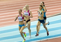 3000 Metres. Natalya Aristarkhova ( 516), Anna Ilina ( 482), Yekaterina Sokolenko ( 375), Yekaterina Ishova ( 191)