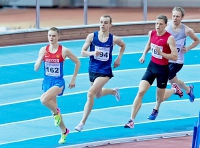 Russian Indoor Championships 2017. 800 Metres. Konstantin Kholmogorov ( 162), Nikolay Verbitskiy ( 194), Aleksey Butranov ( 182), Pavel Tebenkov ( 330) 