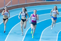 Russian Indoor Championships 2017. 400 Metres. Yekaterina Renzhina ( 127),Alyena Musalyeva ( 289), Valeriya Khramova ( 389), Tatyana Zotova ( 436)
