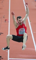 34th European Athletics Indoor Championships 2017. Long Jump Champion Izmir Smajlaj, ALB