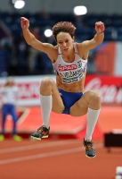 34th European Athletics Indoor Championships 2017. Triple Jump. Dana Veldakova, SVK