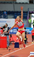 34th European Athletics Indoor Championships 2017. Triple Jump. Iryna Vaskouskaya, BLR