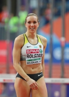 34th European Athletics Indoor Championships 2017. 100 Metres Hurdles hampion Cindy Roleder, GER