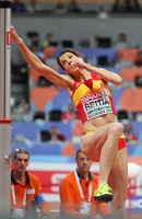 Ruth Beitia. High jump European Indoor Silver 2017