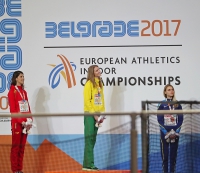 34th European Athletics Indoor Championships 2017. High Jump Silver Ruth Beitia, ESP