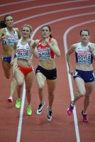 34th European Athletics Indoor Championships 2017. 400 Metres. Zuzana Hejnova, CZE, Małgorzata Hołub, POL, Eilidh Doyle, GBR