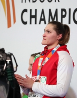 34th European Athletics Indoor Championships 2017. Shot Put Bronze Yulia Leantsiuk, BLR
