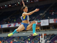 34th European Athletics Indoor Championships 2017. Long Jump. Anna Venhrus, UKR