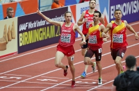 34th European Athletics Indoor Championships 2017. 800 Metres Silver Andreas Bube, DEN
