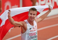 Marcin Lewandowski. 1500m European Indoor Champion 2017