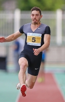 Znamensky Memorial 2017. Long Jump Winner Aleksandr Menkov