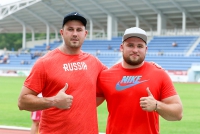 Aleksandr Lesnoy. Russian Champion 2017. With Maksim Afonin