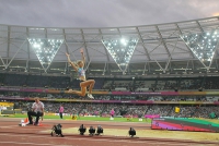 IAAF WORLD CHAMPIONSHIPS LONDON 2017. Long Jump World Silver Medallist is Darya Klishins