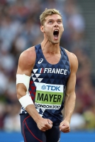 IAAF WORLD CHAMPIONSHIPS LONDON 2017. Kevin Mayer. Decathlon World Champion 2017, London