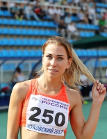 Russian Championships 2017. 1 Day. 100 Metres Hurdles. Anastasiya Nikolayeva