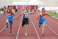 Russian Championships 2017. 1 Day. 100 Metres. Ruslan Perestyuk ( 372), Denis Ogarkov ( 536), Dmitriy Lopin ( 364)
