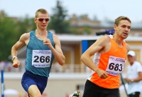 Russian Championships 2017. 2 Day. 800 Metres Final. Konstantin Tolokonnikov ( 266), Danila Yefremov ( 683)