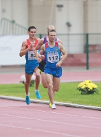 Russian Championships 2017. 3 Day. 1500 Metres Final. Vladimir Nikitin, Yevgeniy Kunts