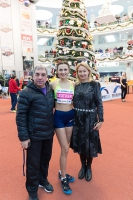 Mariya Lasitskene. Christmas starts 2017, Minsk, BLR. With Gennadiy Gabrilyan and Ola Nazarova