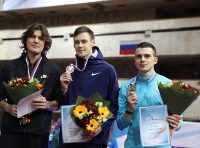 Ilya Ivanyuk. Russian Indoor Championships 2018. With Danila Lysenko and Iven Ukhov