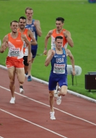 THE MATCH EUROPE & USA. 1500m Men Winner JOSH THOMPSON