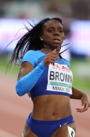 THE MATCH EUROPE & USA. 200m Winner is Бриттани Браун