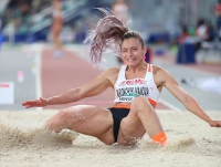 THE MATCH EUROPE & USA. Long Jump Women Winner is NASTASSIA MIRONCHYK-IVANOVA