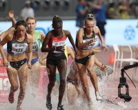 IAAF WORLD ATHLETICS CHAMPIONSHIPS, DOHA 2019. Day 1. 3000 Metres Steeplechase. Heats. Yekaterina IVONINA