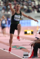 IAAF WORLD ATHLETICS CHAMPIONSHIPS, DOHA 2019. Day 1. Triple Jump. Qualification. Dmitriy SOROKIN