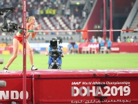IAAF WORLD ATHLETICS CHAMPIONSHIPS, DOHA 2019. Day 1. High Jump. Qualification. Karyna DEMIDIK, BLR