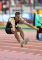 IAAF WORLD ATHLETICS CHAMPIONSHIPS, DOHA 2019. Day 1. Triple Jump. Qualification. Alexey FYODOROV