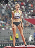 IAAF WORLD ATHLETICS CHAMPIONSHIPS, DOHA 2019. Day 1. High Jump. Qualification. Imke ONNEN, GER