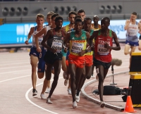 IAAF WORLD ATHLETICS CHAMPIONSHIPS, DOHA 2019. Day 1. 5000 Metres. HEATS