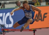 IAAF WORLD ATHLETICS CHAMPIONSHIPS, DOHA 2019. Day 2. 400 Metres Hurdles. Semi-final. 