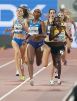 IAAF WORLD ATHLETICS CHAMPIONSHIPS, DOHA 2019. Day 2. 800 Metres. Semi-Final