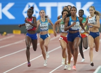 IAAF WORLD ATHLETICS CHAMPIONSHIPS, DOHA 2019. Day 2. 800 Metres. Semi-Final