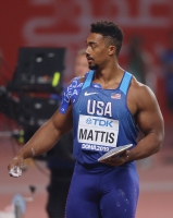 IAAF WORLD ATHLETICS CHAMPIONSHIPS, DOHA 2019. Day 2. Discus Throw. Qualification. Sam MATTIS, USA