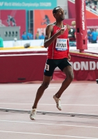 IAAF WORLD ATHLETICS CHAMPIONSHIPS, DOHA 2019. Day 3. 800 METRES MEN. Semi-Final. Abdessalem AYOUNI, TUN
