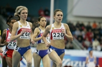 Chizhenko Yuliya. World Indoor Championships 2006 (Moscow). 1500m