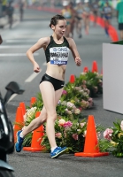 IAAF WORLD ATHLETICS CHAMPIONSHIPS, DOHA 2019. Day 3. 20 Kilometres Race Walk. Final. Yana SMERDOVA