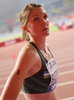 IAAF WORLD ATHLETICS CHAMPIONSHIPS, DOHA 2019. Day 4. High Jump Final. Svetlana RADZIVIL, UZB