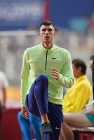 IAAF WORLD ATHLETICS CHAMPIONSHIPS, DOHA 2019. Day 5. High Jump. Qualification. Mikhail Akimenko