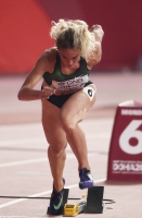 IAAF WORLD ATHLETICS CHAMPIONSHIPS, DOHA 2019. Day 5. 400 Metres Hurdles. Heats. Valeriya ANDREYEVA