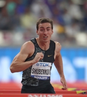 IAAF WORLD ATHLETICS CHAMPIONSHIPS, DOHA 2019. Day 6. 110 Metres Hurdles. Semi-Final. Sergey Shubenkov