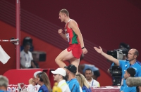 IAAF WORLD ATHLETICS CHAMPIONSHIPS, DOHA 2019. Day 6. High Jump. Decathlon. Vitaliy ZHUK, BLR