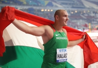 IAAF WORLD ATHLETICS CHAMPIONSHIPS, DOHA 2019. Day 6. Hammer Throw. Final. World Bronze Medallist. Bence HALASZ, HUN